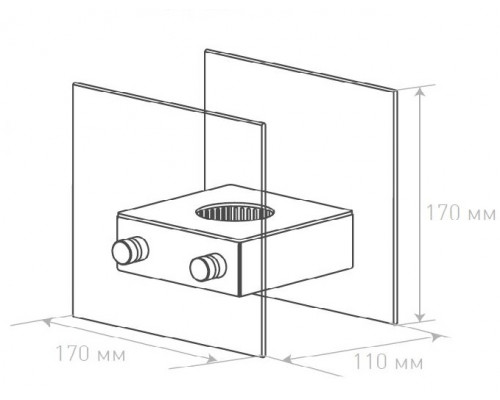 Биокамин Silver Smith NANO 3 Premium Grey