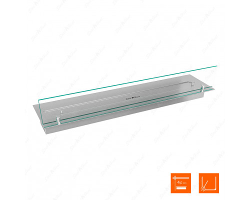 Топливный блок SteelHeat LINE GLASS 800